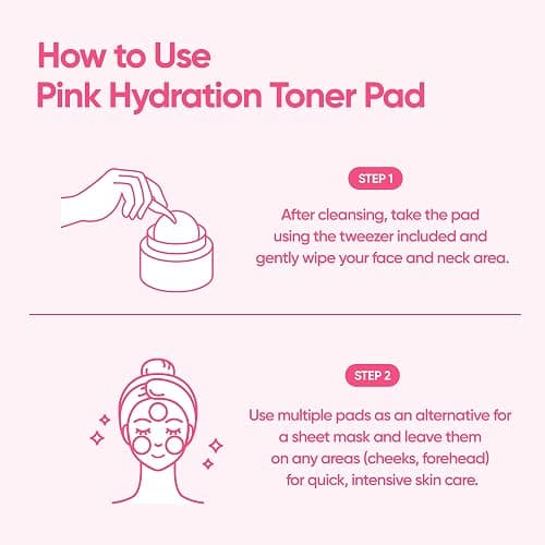 BANILA CO Clean it Zero Pink Hydration Toner Pad | Vegan Korean 3-Layered Pads | Hyaluronic Acids and Vitamin Complex to Moisturize and Soothe Skin | Hypoallergenic, Alcohol Free (70 Pads) - PINK HYDRATION (70EA) thumbnail 7