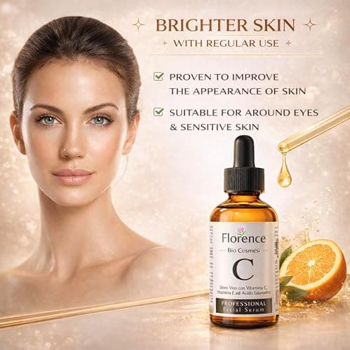 Big 2.11oz. Organic Vitamin C Serum for Face. Anti-Dark Spots, Wrinkles Skin Repair Serum with Hyaluronic Acid, Vitamin C & Niacinamide. All-in-One Brightening, Anti Aging Facial & Eye Area Skincare thumbnail 3