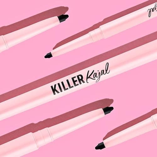 Too Faced Killer Kajal 12 Hour Longwearing Intense Black Eyeliner | Waterproof + Smudge Proof, 0.01 Ounce thumbnail 2