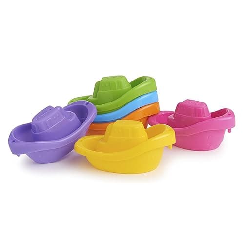 Munchkin® Little Boat Train Bath Toy, Fun for Babies and Toddlers, 6 Piece Set - TOY