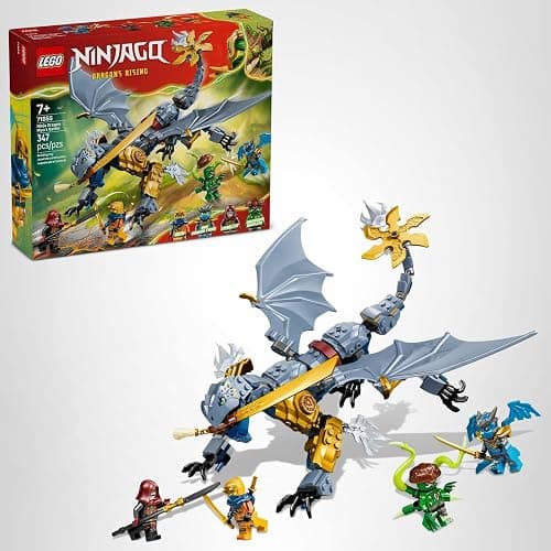 LEGO NINJAGO Ninja Dragon Riyu’s Battle Building Toy for Boys & Girls - Ninja Poseable Dragon Toy Playset for Kids, Ages 7+ - Includes 4 Minifigures for Pretend Play - Gift Idea for Birthdays - 71855 thumbnail 7