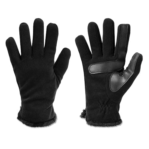 isotoner womens Stretch Fleece Gloves With Microluxe Lining and Smart Touch Technology thumbnail 5