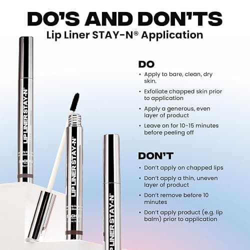 Sacheu Lip Liner STAY-N Peel Off Lip Stain — Long Lasting Matte Lip Tattoo Transfer Proof Lipstain Infused with Hyaluronic Acid & Vitamin E for All Skin Types — Vegan & Cruelty-Free, p-INKED thumbnail 9