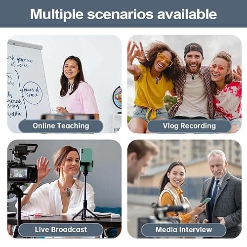 Clip on Selfie Light - Rechargeable Makeup Clip on Lamp,Rotatable Fill Light for Travel Live Streaming Home Studio Conference Selfie Video Recording Vlogging Photography thumbnail 4