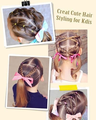 Slick Back Hair Brush & Hair Wax Stick Set - Frizz Control & Flyaway Smoothing - Sleek Ponytails, Buns, Edges - Styling Cream/Gel/Balm/Pomade Stick for Women - Styling Accessories for Girls & Kids thumbnail 4