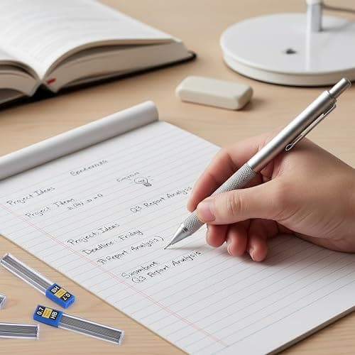 720 pcs 0.7 mm Lead Refills, Mechanical Pencil Lead HB, Break Resistant Pencil Refills, Black, 24 Tubes, 30 Pieces per Tube thumbnail 2