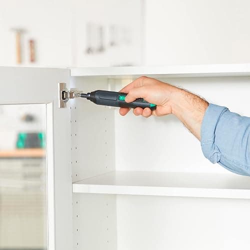 Amazon Basics by SKIL 4V Rechargeable Cordless Stick Screwdriver with 34-Piece Bit Set, Carrying Case, USB-C Charging, LED Work Light, 3 Torque Settings, Portable thumbnail 7