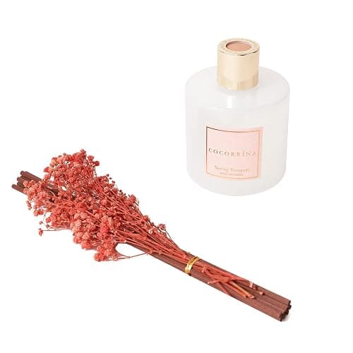 Cocorrína Reed Diffuser Sets- Spring Bouquet Scented Diffuser with Sticks Home Fragrance Reed Diffuser for Bathroom Shelf Decor thumbnail 4