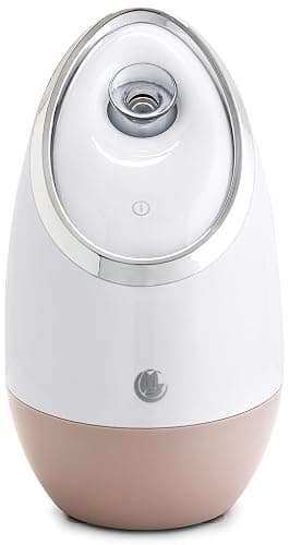 Facial Steamer SPA+ by Microderm GLO - Best Professional Nano Ionic Warm Mist, Home Face Sauna, Portable Humidifier Machine, Deep Clean & Tighten Skin, Daily Hydration for Maximum Serum Absorption - Image 1