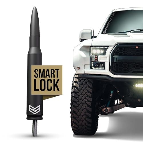 Ronin Factory Antenna for Ford F150 F250 F350 Ford Raptor Bronco Accessories Truck F-150 Accessories & Dodge RAM 1500 Anti Theft Short Replacement Antenna (SmartLock) - Image 1
