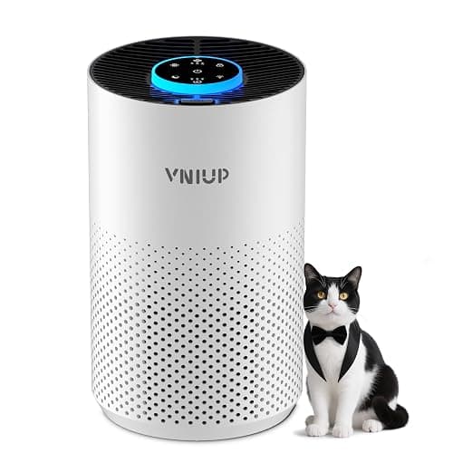Air Purifiers for Bedroom Home up to 1250 ft², Vniup H14 True HEPA Room Air Purifiers for Bedroom, with Fragrance Function Sleep Mode& Light Mode Air Cleaner for Pet Dander Odor Dust Smoke - Image 1