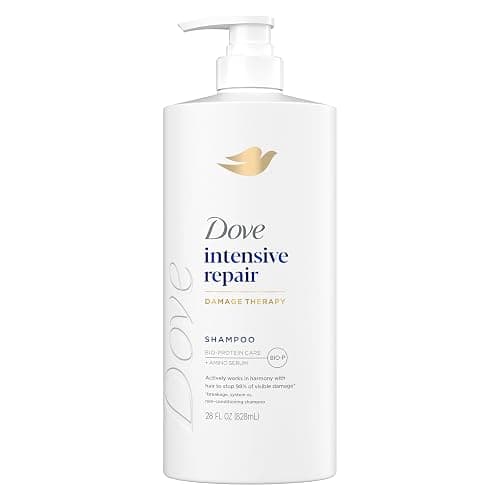 Dove Shampoo Intensive Repair for Damaged Hair with Bio-Protein Care Technology and Amino Serum 28 Fl Oz - Image 1