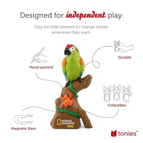 Tonies National Geographic Kids Amazon Rainforest Audio Toy Figurine thumbnail 3