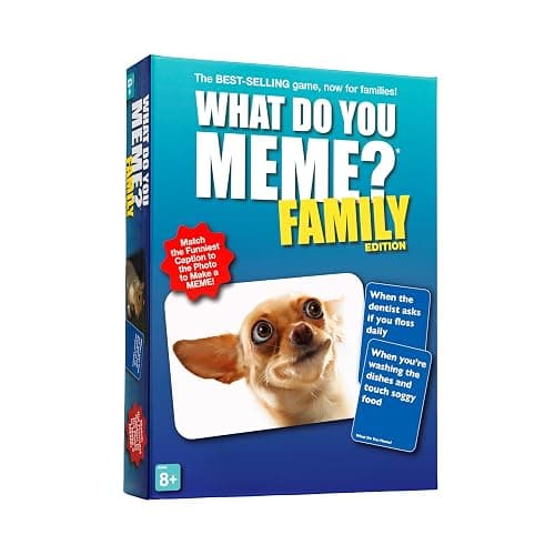 WHAT DO YOU MEME? Family Edition - The Hilarious Family Party Card Game For Meme Lovers - Image 1
