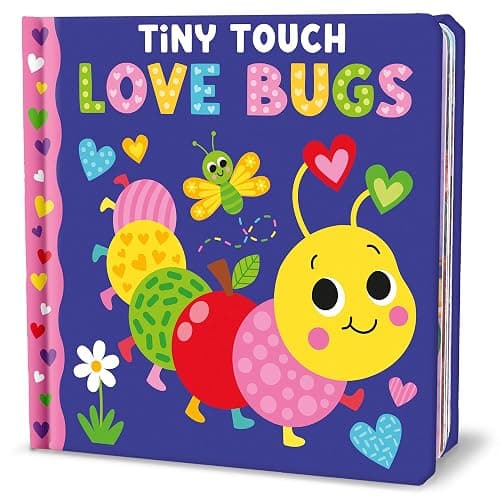 Tiny Touch: Love Bugs - Tiny Touches for Tiny Hands - A First Sensory Board Book for Toddlers, Ages 6+ Months - A Fun Book About Colors, Animals, and Bugs thumbnail 3