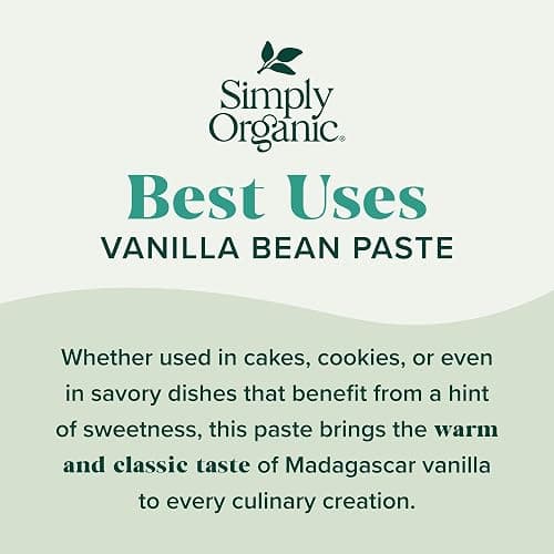 Simply Organic Vanilla Bean Paste, Organic, 2 Fluid Ounce thumbnail 7