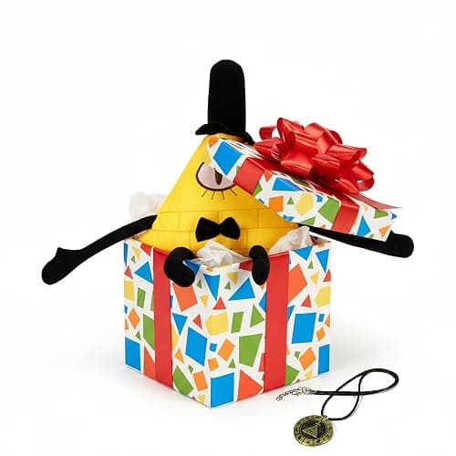 VIYRDOK Bill Cipher Plush with Pendant, Gravity Costume Toy Merch, Gift Set for Fans, Halloween/Christmas thumbnail 6