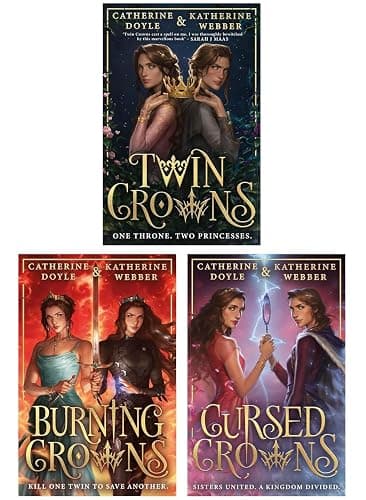 Twin Crowns Series 3 Books Collection Set By Katherine Webber (Twin Crowns, Cursed Crowns & Burning Crowns) thumbnail 2