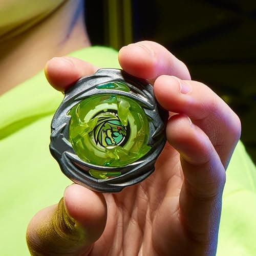 Beyblade X Drop Attack Battle Set with Beystadium Arena, 2 Takara Tomy Tops & Launchers, Impact Drake 9-60LR & Hover Wyvern 3-85N, Battling Game Toys, Ages 8+ thumbnail 10