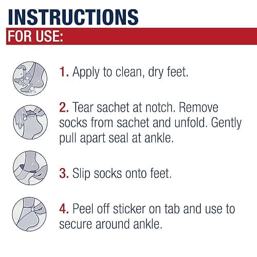 Aquaphor Repairing Foot Masks, Moisturizing Socks for Dry Feet, Hydrating Foot Care Treatment with Avocado Oil and Shea Butter, Pack of 6 thumbnail 8