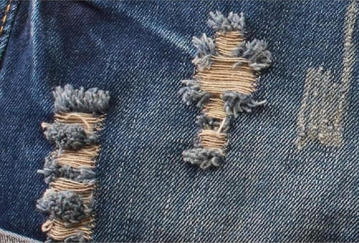 Fensajomon Women's Low Rise Summer Ripped Distressed Frayed Denim Shorts Sexy Jean thumbnail 7