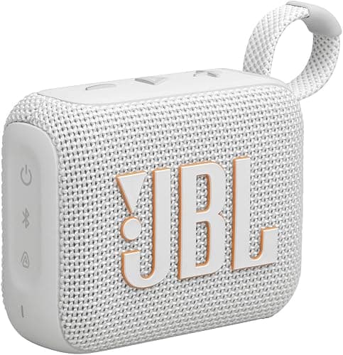 JBL GO 4, Enceinte Bluetooth ultra-portable, son JBL Pro, basses percutantes, 7 heures d'autonomie, fonction Playtime Boost, résistante à l'eau et à la poussière IP67, gris - Image 1