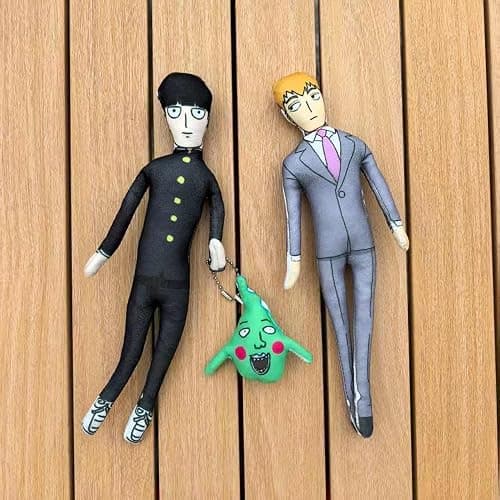 YLQANONG Mob Kageyama Shigeo Pillow Figure Anime Reigen Arataka Dimple Soft Pillow Stuffed Cushion Anime Peripheral for Fans thumbnail 2