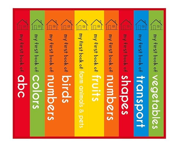 My First Library: Boxset of 10 Board Books for Kids thumbnail 4