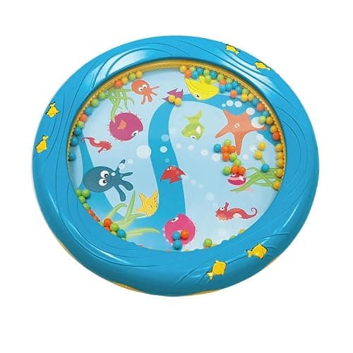 Halilit Baby's First Birthday Band Musical Instrument Gift Set. Includes Ocean Drum, Baby Maraca, Ring My Bell, Rainboshaker & Clip Clap. Music Sensory Baby Toy. Suitable for Boys & Girls 12 Months + thumbnail 3