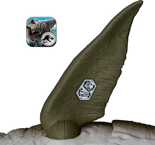 Mattel Jurassic World Rebirth Bite N Blast Mosasaurus Action Figure & Mini Dilophosaurus, Wide Jaw Dinosaur Toy, Movie-Accurate Posable, Digital Play thumbnail 5