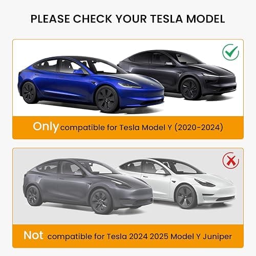 BANKKY Center Console Organizer Tray 5PCS for Tesla Model Y Accessories 2024-2020(Not Fit 2024 2025 Model Y Juniper) Armrest Storage Tray, Hidden Storage Box, Cup Holder Insert, Under Seat Storage Box thumbnail 2