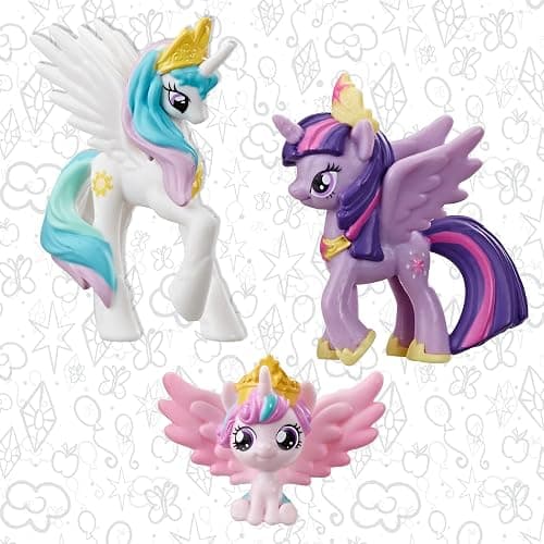 My Little Pony Toy Rainbow Equestria Favorites 10 Figure Collection, for Kids Ages 3 Years Old and Up (Amazon Exclusive) thumbnail 3