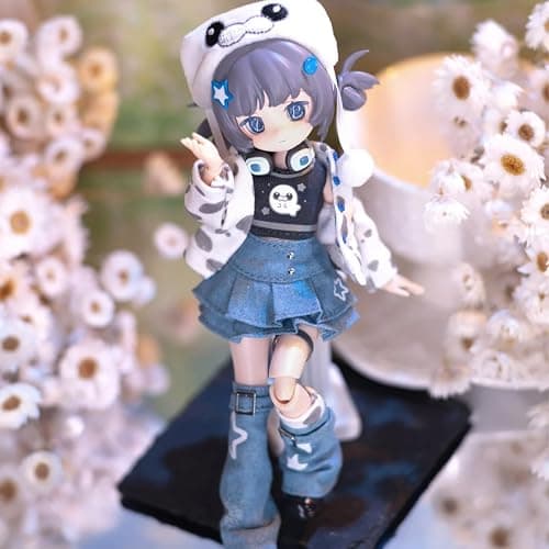 CALEMBOU BJD Blind Box, Electronic Cute Pet Series 20cm Ball Jointed Doll, Cute Dress Up Doll with Joints, Collection Action Figure Toys, Gift for Girls Boys (Electronic Cute Pet-1pc) thumbnail 7