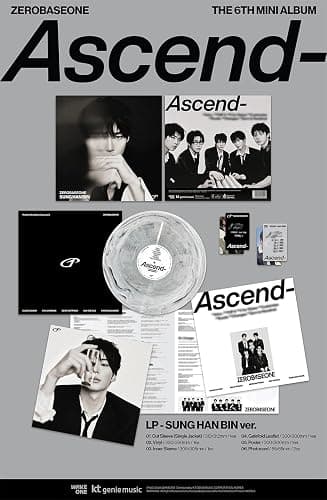 Random ZEROBASEONE ASCEND 6th Mini Album Ver.+Card K-POP thumbnail 3