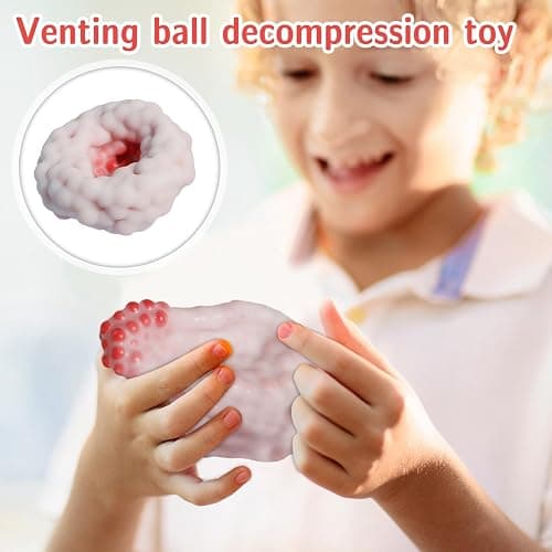 Handmade Stress Ball Maker Squeeze Toys - Stress Balls,Portable Desktop Stress Relief Toys for Anxiety Stress Relief Focus Relaxing thumbnail 2
