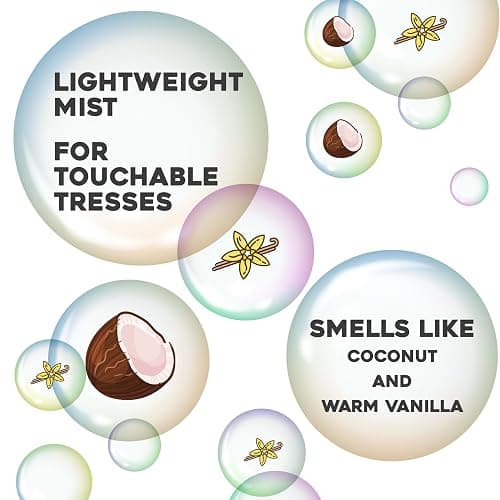 OGX Nourishing + Coconut Oil Weightless Hydrating Oil Hair Mist, Lightweight Leave-In Hair Treatment with Coconut Oil & Bamboo Extract, Paraben & Sulfate Surfactant-Free, 4 Fl Oz thumbnail 2