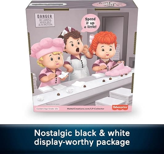 Little People Collector Friends TV Series Special Edition Set for Adults & Fans, 6 Figures in a Display Package thumbnail 6