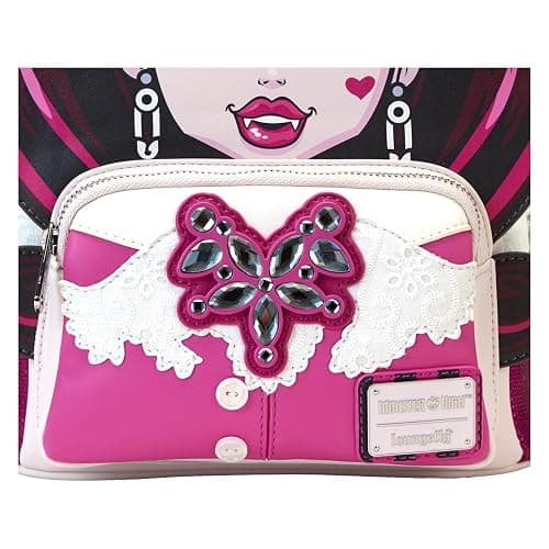 Loungefly Mattel: Monster High - Draculaura Cosplay Mini-Backpack, Amazon Exclusive thumbnail 3
