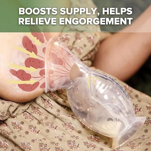 haakaa Manual Breast Pump with Suction Base and Silicone lid Set 4oz/100ml thumbnail 7