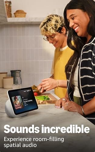 Amazon Echo Show 8 (newest model), Vibrant HD 8.7" display with spatial audio, with Alexa+ Early Access, Graphite thumbnail 3