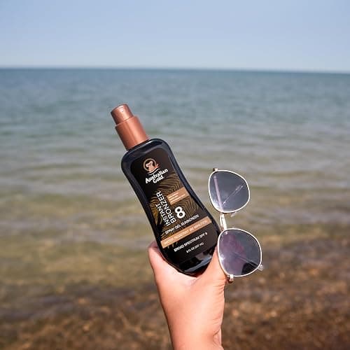 Australian Gold Spray Gel Sunscreen with Instant Bronzer SPF 8, 8 Ounce thumbnail 6