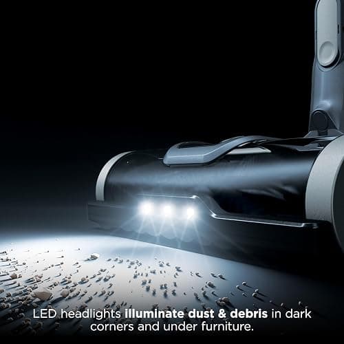 Shark Pet Cordless Stick Vacuum, Grey, IX141 | HyperVelocity Suction, XL Dust Cup, LED Headlights, Removeable Handheld, Crevice & Pet Tool, 40-Min Runtime, Lightweight thumbnail 8