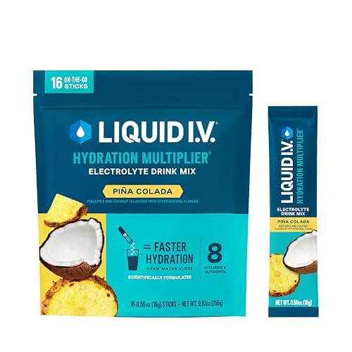 Liquid I.V.® Hydration Multiplier - Pina Colada | Electrolyte Powder Drink Mix | 1 Pack (16 Servings) - Image 1