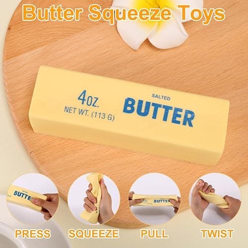 Slow Rising Squishy Toy Set, Sensory Stress-Relief Soft Silicone Toys, Soft and Bouncy Stress-Relief Toys, Anxiety Relief, Cute Soft Silicone Toys, Party Favors thumbnail 4