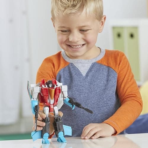 Transformers Toys Heroes and Villains Bumblebee and Starscream 2-Pack Action Figures - for Kids Ages 6 and Up, 7-inch (Amazon Exclusive) thumbnail 2