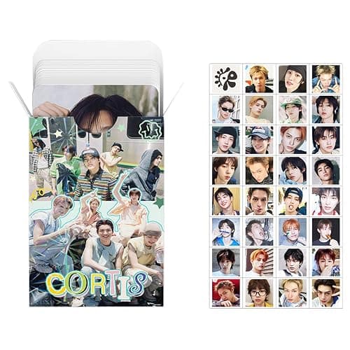 KPOPBTS CORTIS 3PACK 180PCS Photocards, GREENGREEN Album Merch Cards Lomo Card Set, Gift for COER‌ Boys and Girls thumbnail 4