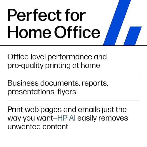 HP OfficeJet Pro 8125e Wireless All-in-One Color Inkjet Printer, Print, scan, Copy, ADF, Duplex Printing Best-for-Home Office, 3 Month Instant Ink Trial Included, AI-Enabled (405T6A) thumbnail 7