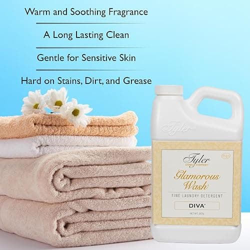 Tyler Candle Laundry Detergent Glamorous Wash, Diva 32 oz Bundle with Tyler Candle Mixer Melts, Autoglam Freshener, and Stain Remover Pen, (32111) thumbnail 3