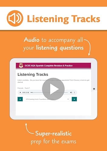New GCSE Spanish AQA Complete Revision & Practice with CGP RevisionHub (for exams from 2026): Includes Audio & Online Tests (CGP AQA GCSE Spanish) thumbnail 10