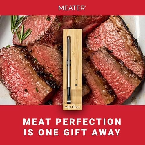 MEATER Plus | Smart Meat Thermometer with Bluetooth | 165ft Wireless Range | for The Oven, Grill, Kitchen, BBQ, Smoker, Rotisserie thumbnail 9